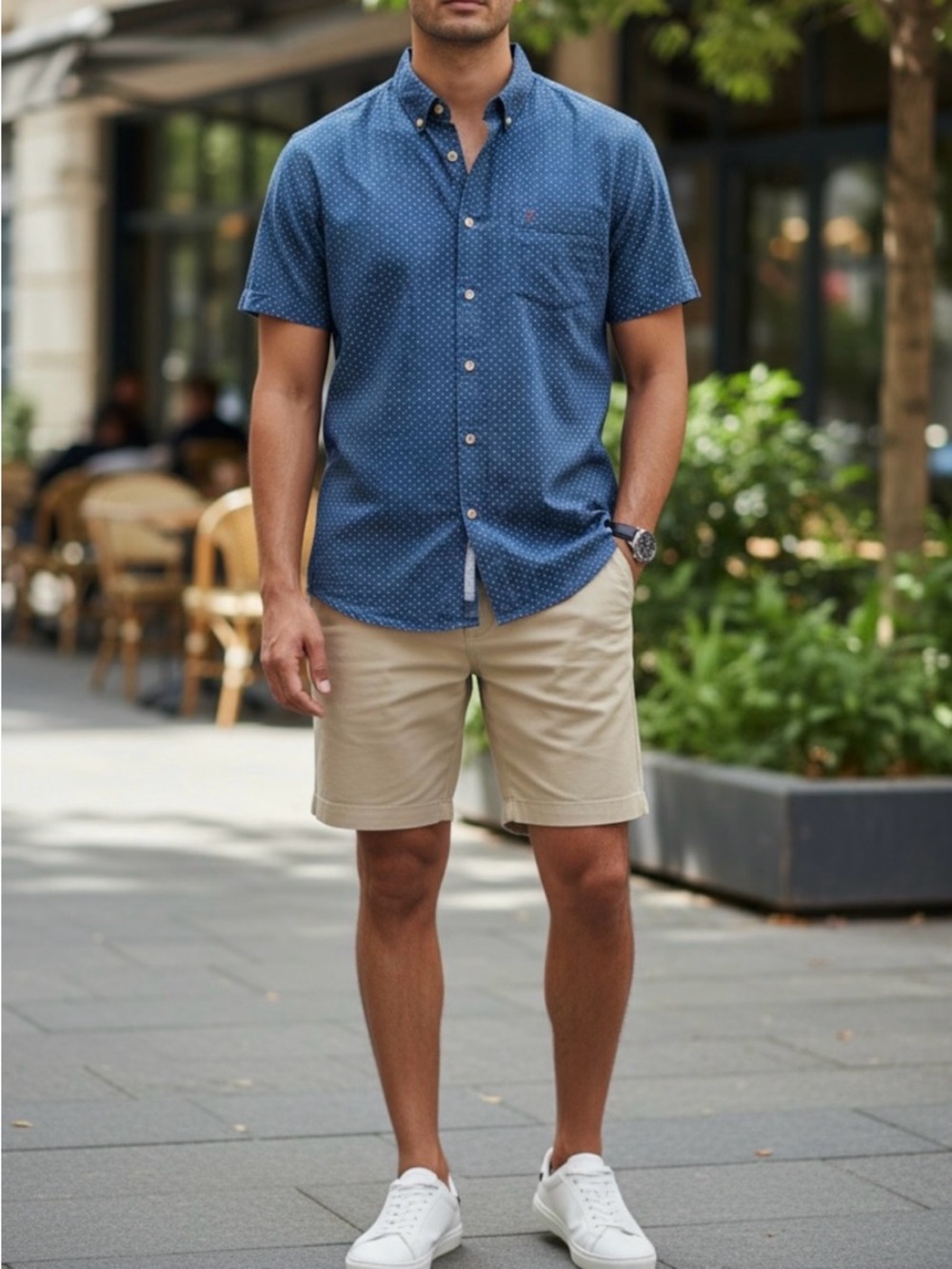 Men's J. Crew Blue Shirt